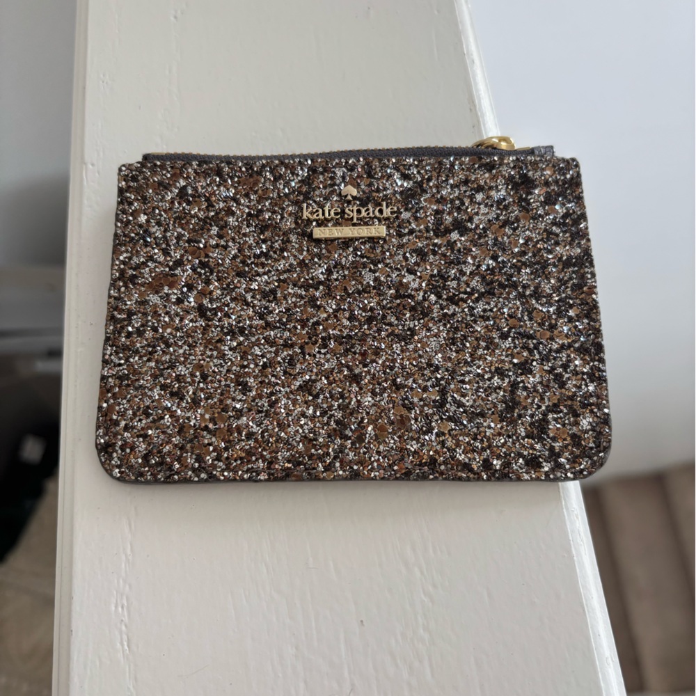 Kate Spade Sparkle Card Pouch